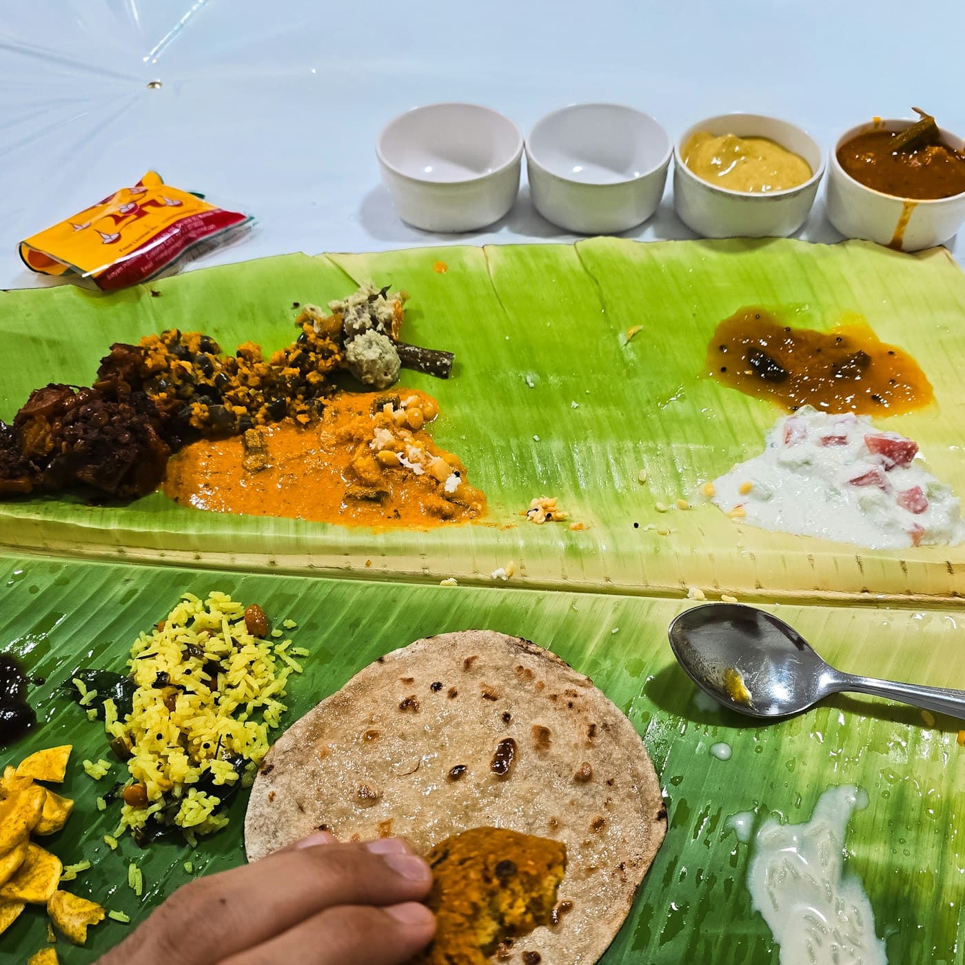 Banana Leaf Veg Meals